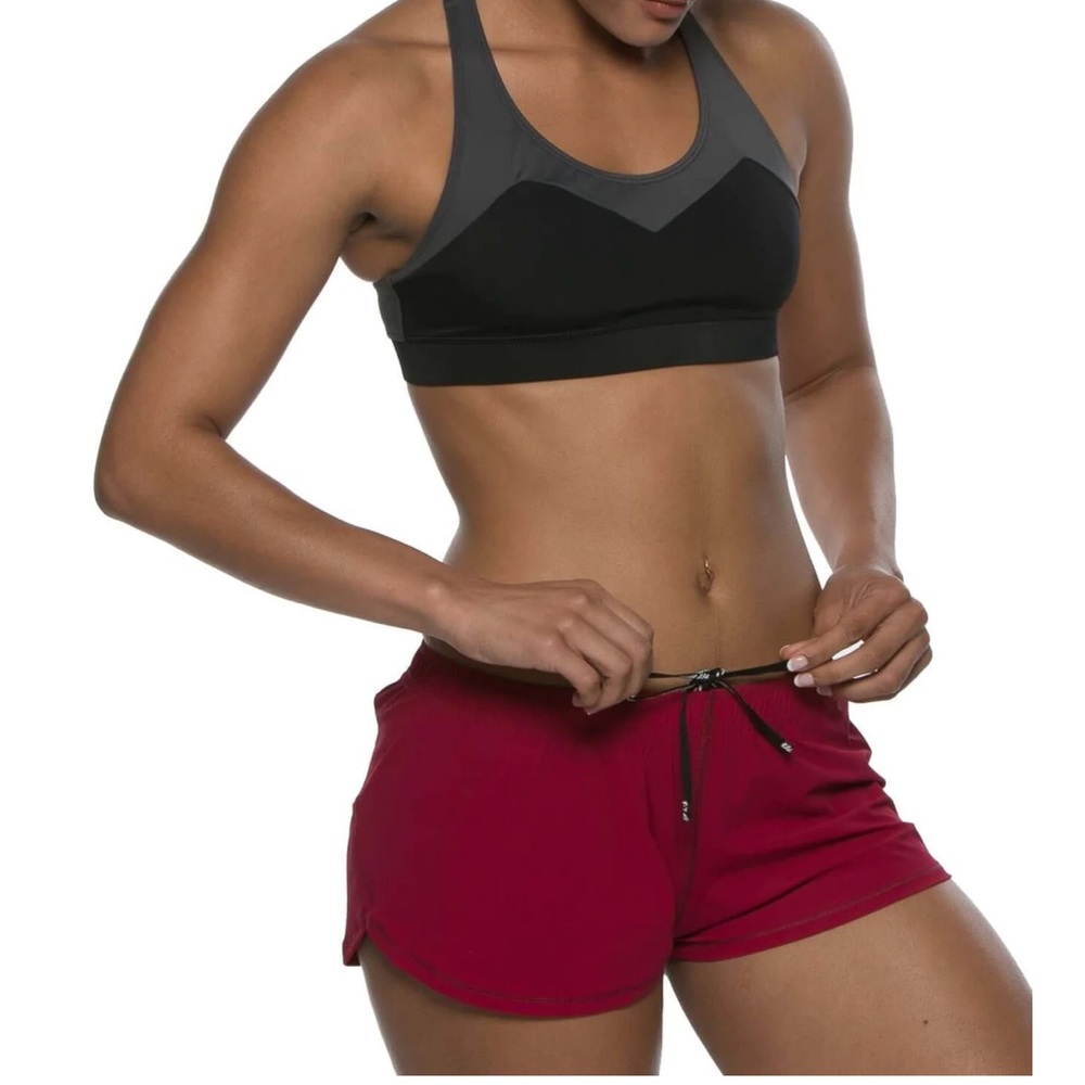 Jolyn Doyle shorts in cranberry